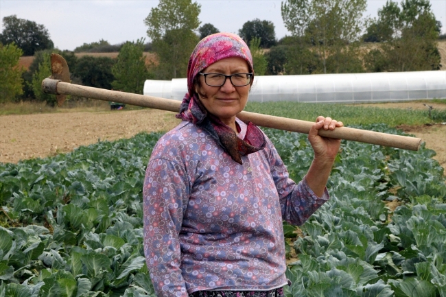 Kırklareli'nin kadın çiftçisi başarılarıyla takdir topluyor